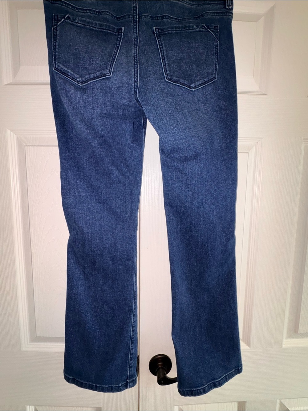Apt. 9 Dark Blue Bootcut Jeans With Tummy Control - Picture 10 of 16